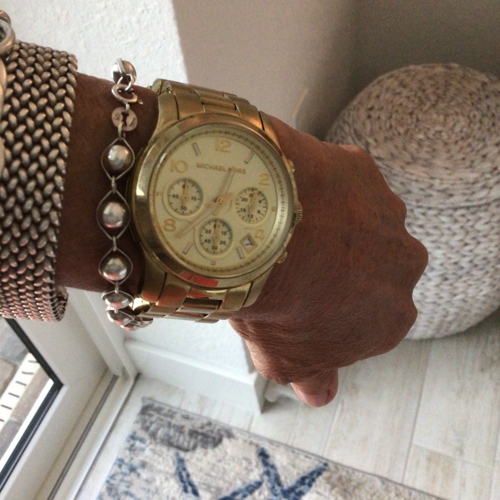 Michael Kors gold watch